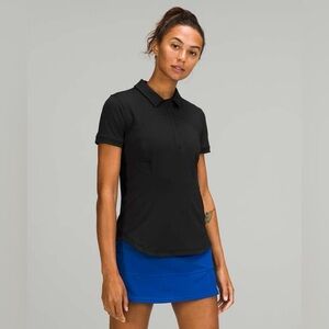 Lululemon Athletica Casual Quick-Drying Short Sleeve Polo Shirt, Size 6, EUC